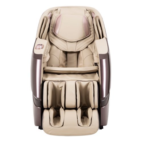 Osaki - Tao 3D Zero Gravity Massage Chair With Dual Heating - Beige-Front_Standard 