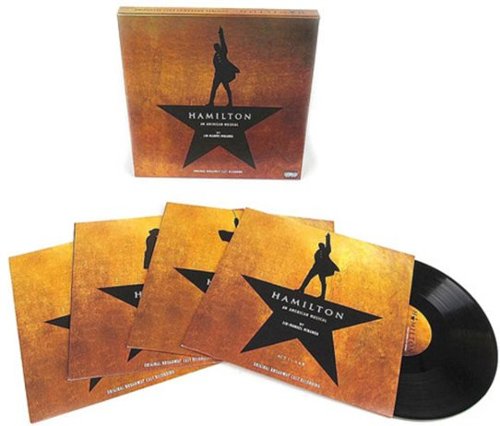 Original Broadway Cast of Hamilton - Hamilton (Original Broadway Cast Recording)   - VINYL LP-Front_Standard 