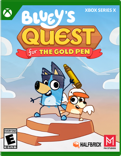 Bluey's Quest for The Gold Pen, Xbox Series X