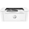 HP - LaserJet M110w Wireless Black and White Laser Printer - White-Front_Standard 