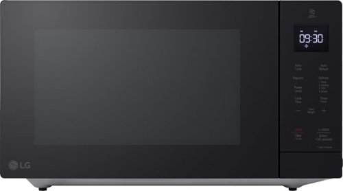 LG - 1.1 Cu. Ft. Countertop Microwave with Easy Clean and Auto Cook - Black