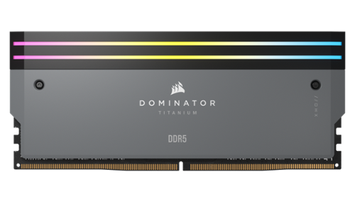 CORSAIR - DOMINATOR TITANIUM 64GB (2 x 32GB) DDR5 6000 CL30-36-36-76 1.40V Intel XMP & AMD EXPO - Gray-Front_Standard 