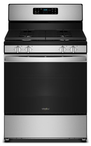  Whirlpool - 30-inch Gas Range with Crispy Mode and Griddle Zone - Stainless Steel