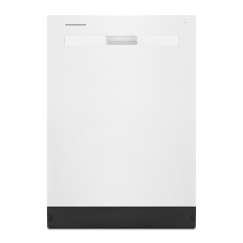  Whirlpool - Quiet Dishwasher with Boost Cycle and Pocket Handle - White