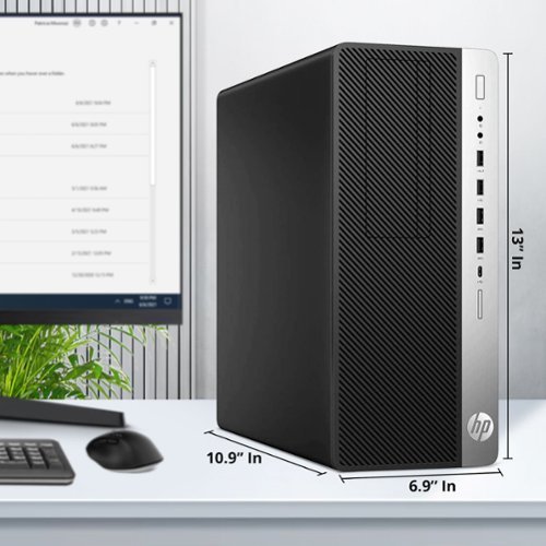 HP Refurbished Excellent EliteDesk 800 G3 Desktop Tower Computer