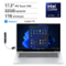 HP - Omnibook 7 Laptop 17.3 FHD Display (Ultra 7-258V, 32GB, 1TB SSD, Intel Arc 140V, Win 11 Home) w/USB Hub - Silver-Front_Standard