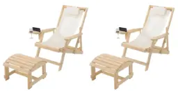 Natural color with beige fabric