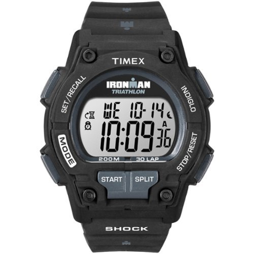 Timex - Men's IRONMAN Endure 30 Shock 42mm Watch - Black-Front_Standard 