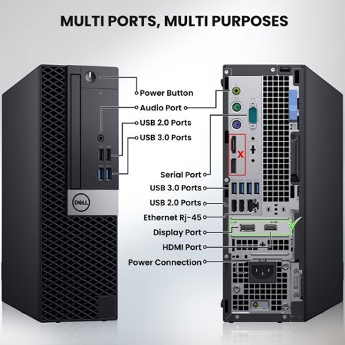 Dell Refurbished Excellent OptiPlex SFF Gaming PC | Intel i5 6th