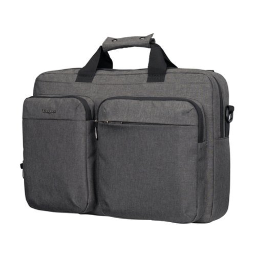 Targus 15-16” Hybrid Briefcase Backpack - Gray GLOBAL SHIPPING