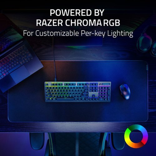 Razer DeathStalker V2 Full Size Wired Optical Linear Gaming Keyboard with Low-Profile Design - Black WHERE TO BUY