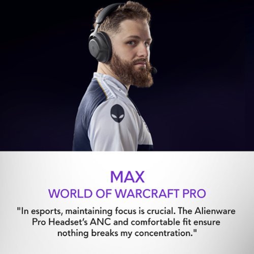 Alienware Pro Wireless Gaming Headset for PC, PS5, PS4, Switch and Mobile - Dark Side of the Moon BUY ONLINE