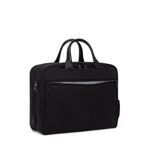TUMI Alpha Medium Expandable Briefcase for 15 Laptop - Black WORLDWIDE DELIVERY
