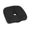Mind Reader - Gel Memory Foam Seat Cushion with Tailbone Cutout, Air-Cloud Technology Ergonomic Support for Office Chair - Black-Front_Standard