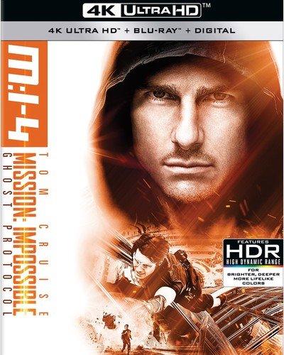  Mission: Impossible 4: Ghost Protocol - 4K Blu-Ray [4K Ultra HD Blu-ray]