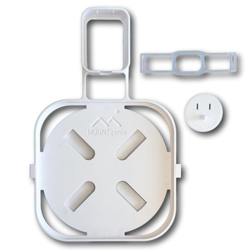 Mount Genie The Easy Outlet Mount For eero Pro 6 and eero Pro 6E (3-pack) - White GLOBAL SHIPPING