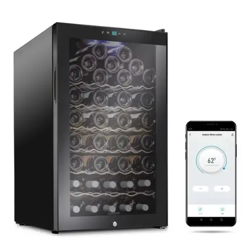 B % 50 ^V ESPOS .. T4 Ivation Wine cooler 62F + ivation S / i