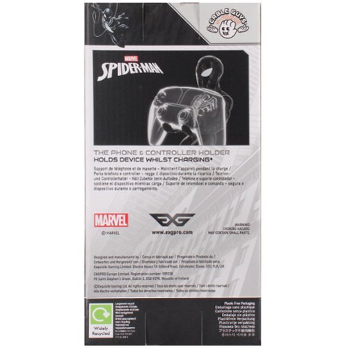 Cable Guys by Exquisite Gaming XExquisite Gaming: Marvel: Symbiote Spider-Man - Controller & Phone Holder WORLDWIDE DELIVERY