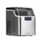 NewAir - 45 lbs. Portable Countertop Clear Ice Maker with FrozenFall Technology - Stainless Steel-Front_Standard