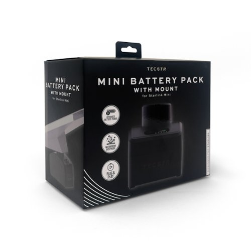 TECSTR - Starlink Mini Battery Pack Mount - Black