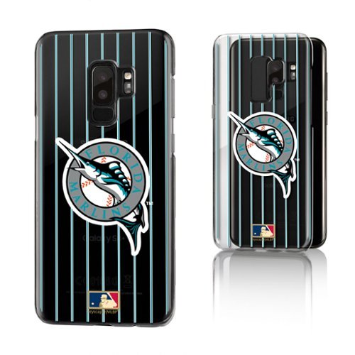 Keyscaper - MLB - Miami Marlins Cooperstown Galaxy Clear Case - S24 - Multicolor-Front_Standard 