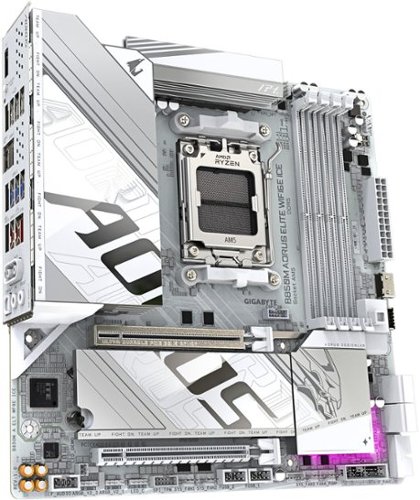 GIGABYTE B850M AORUS ELITE WIFI6E ICE (Socket AM5) AMD B850M mATX DDR5 Wi-Fi6E Motherboard - White GLOBAL SHIPPING
