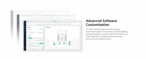 Moza Racing AB6 Flight Simulator Bundle for Windows - Black BUY IN UAE