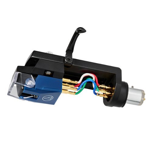 Audio-Technica - AT-VM520xEB/H VMx Headshell & Dual MM Cartridge Combo Kit - Black/Blue-Front_Standard 