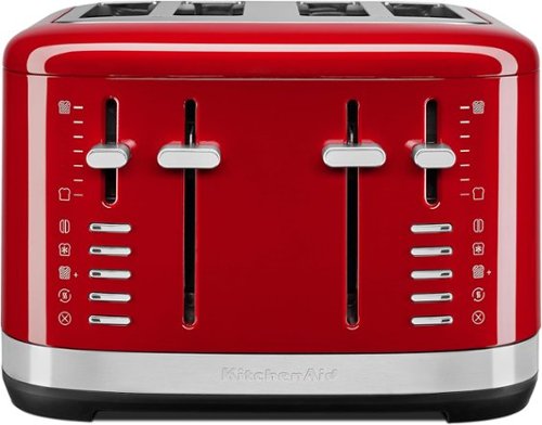 KitchenAid - 4 Slice Toaster - Empire Red