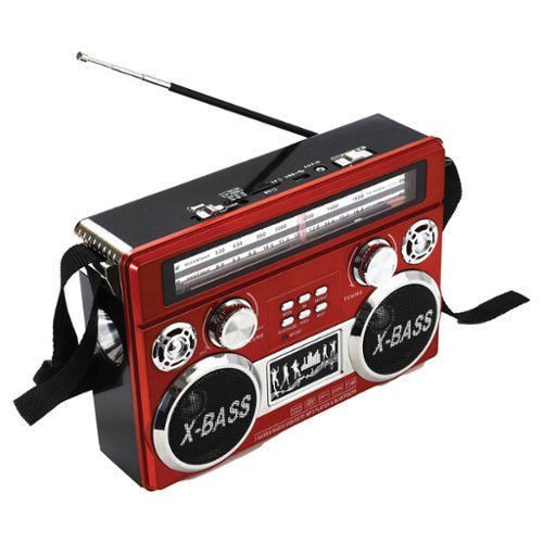 Supersonic Portable 3 Band Radio SC 1097BT with Bluetooth