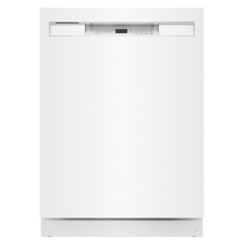 "Maytag - 24"" Front Control Stainless Steel Tub Dishwasher with PowerBlast Cycle and 50 dBA - White"