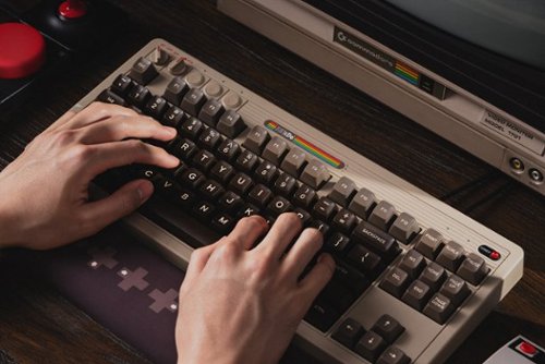 8BitDo Retro Joystick and Mechanical Keyboard - C64 Edition BUY IN MIDDLE EAST