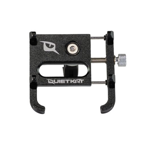 QuietKat Handlebar Phone Mount for Most Cell Phones - Black INTERNATIONAL SHIPPING