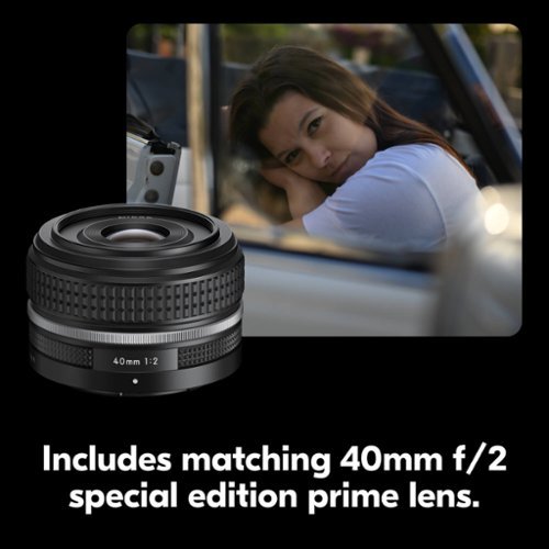 Nikon Z f 4K Video Mirrorless Camera with NIKKOR Z 40mm f/2 SE Lens - Black BUY IN AUSTRALIA