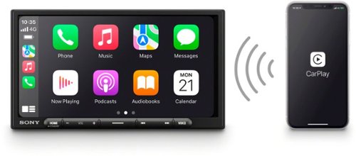 Sony 7 Wireless Apple CarPlay and Android Auto Digital Media Receiver Maestro Compatible - Black HOW TO BUY