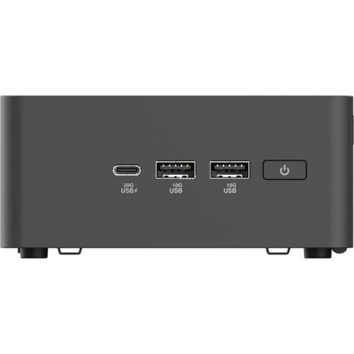 ASUS - NUC 15 Pro Tall Barebone Kit Mini PC RNUC15CRHC70000U - Black-Front_Standard 