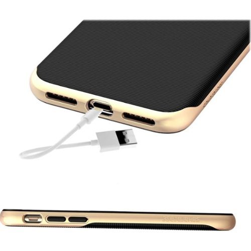 SaharaCase Trend Series Case for Apple iPhone 7, 8, SE (3rd Generation 2022) - Black Gold SHOP ONLINE