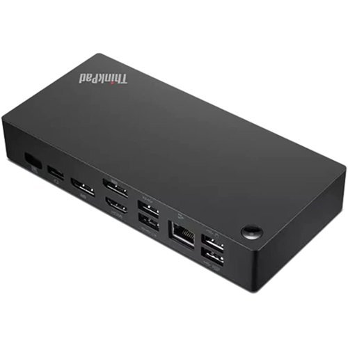  Lenovo - ThinkPad Universal USB-C Dock - Black