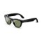 Ray-Ban Meta - Skyler (Gen 2) glasses with Meta AI, Audio, Photo, Video Compatibility - Green lenses - Shiny Black-Front_Standard