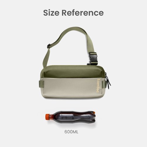 tomtoc Explorer-T21 EDC Sling Bag, Compact Crossbody Bag Minimalist Sling Pack Daypack for Travel, Lightweight, Water-Resistant - Olive Green HOW TO BUY