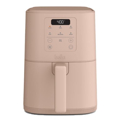 Bella - Fits-anywhere Kitchenware: 4-qt. Slim Air Fryer - Blossom
