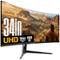 Westinghouse - 34" Curved Gaming Monitor - Black-Front_Standard