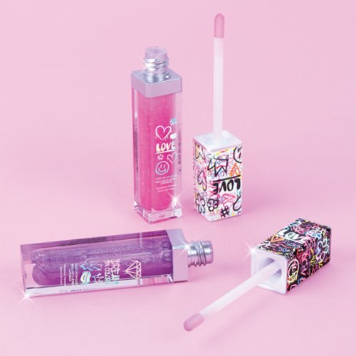Make It Real 3C4G: It's Lit Light Up Glitter Lip Gloss Duo for Kids WORLDWIDE DELIVERY