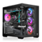 Thermaltake - LCGS View 7870T-380 Gaming Desktop AMD Ryzen 7 7800X3D, 32GB Memory, NVIDIA GeForce RTX 5070 Ti, 2TB NVMe M.2 - Black-Front_Standard