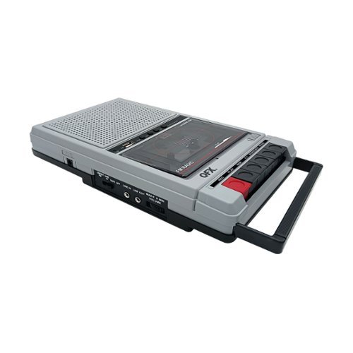 QFX Cassette Player and Recorder with Bluetooth and USB - Silver WORLDWIDE DELIVERY