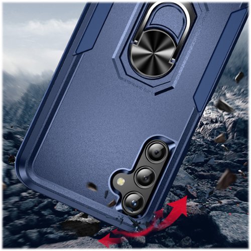 SaharaCase ArmorPro Kickstand Case for Samsung Galaxy A25 5G - Blue WHERE TO BUY