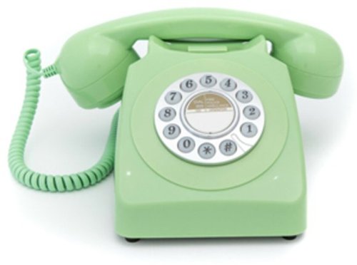 PopMarket - GPO Retro GPO746DPBGR 746 Desktop Push Button Telephone - MISC ACCESSORY - Green-Front_Standard 