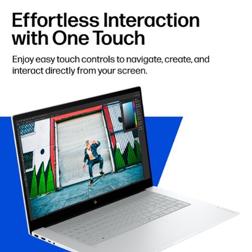 HP OmniBook X - 17.3 Full HD Touchscreen Laptop - Intel Core Ultra 7 (2026) - 16GB Memory - 1TB SSD - Copilot+ PC - Glacier Silver WHERE TO BUY