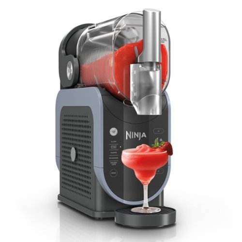 Ninja - SLUSHi 5-in-1 Professional Frozen Drink Maker, 88 oz. Frozen Drink &amp; Slushie Machine, 5 Preset Programs - Artic Blue &amp; Gray