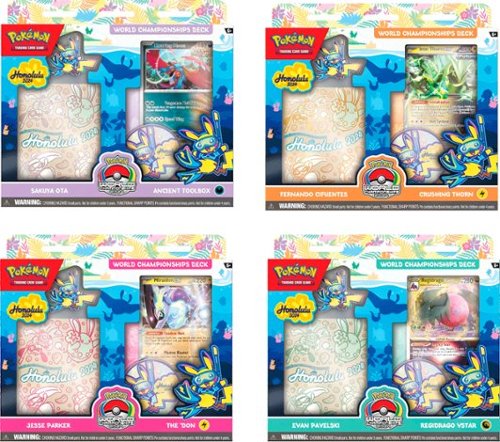 Pokémon - Trading Card Game: World Championship Deck 2024 - Styles May Vary